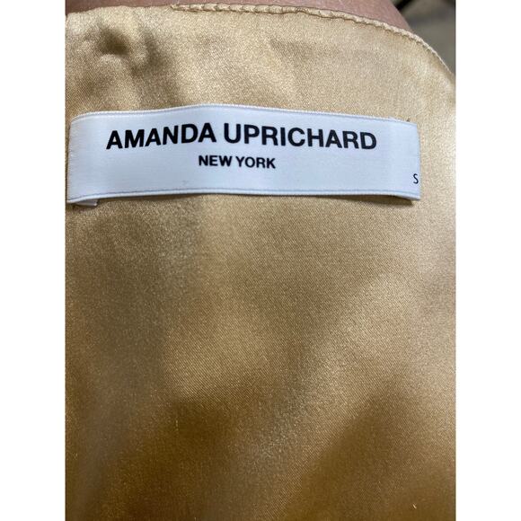 Amanda Uprichard Avani Dress in Earth S - Picture 8 of 10